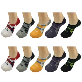 10 Pairs Lot Casual Cotton Colorful No Show Short Ankle Socks for Men