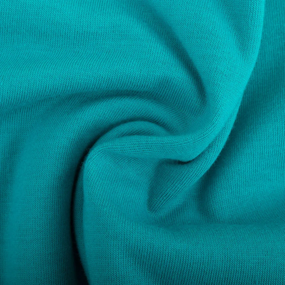 8oz Cotton Jersey - Turquoise