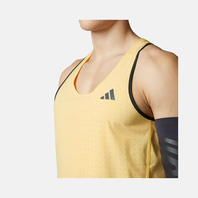 Adidas Adizeo Men's Running Singlet -Semi Spark