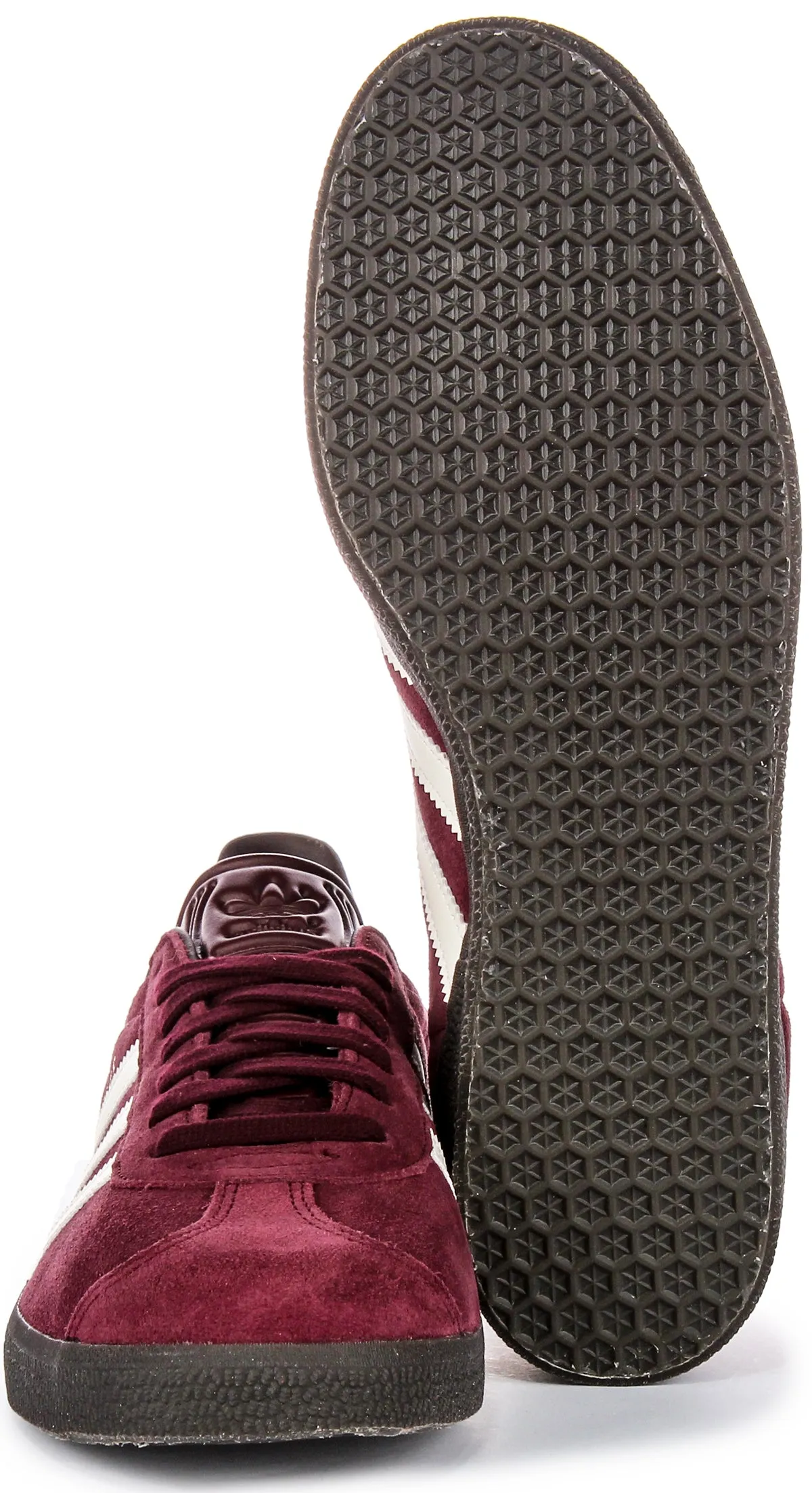 Adidas Gazelle In Maroon For Men