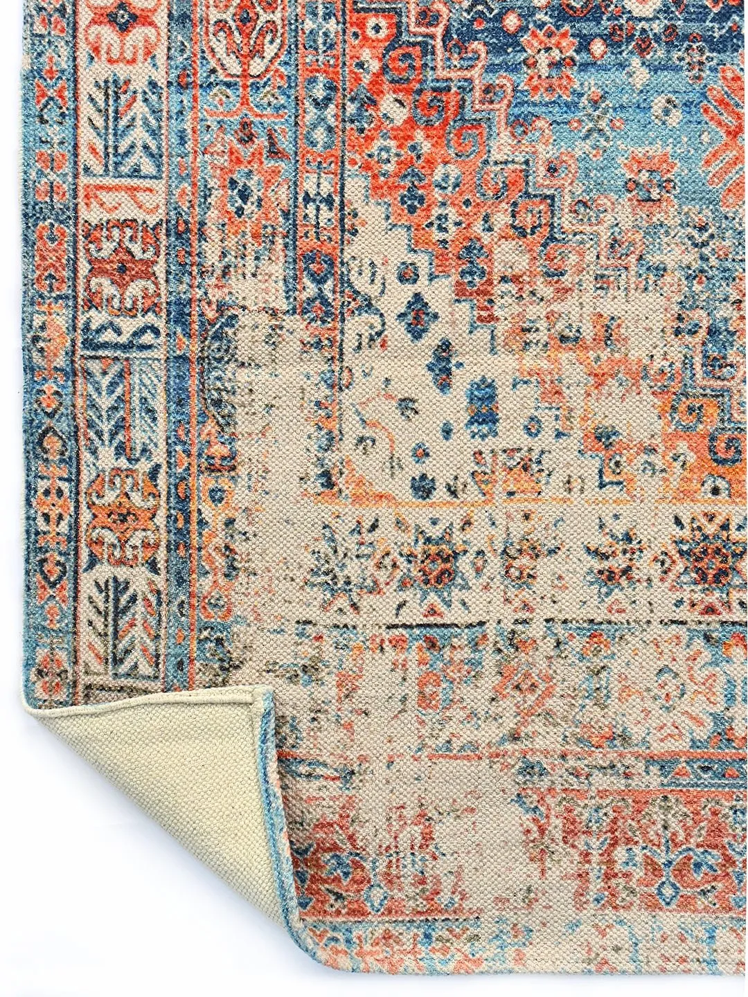 ALVIRA - PRINTED COTTON RUG