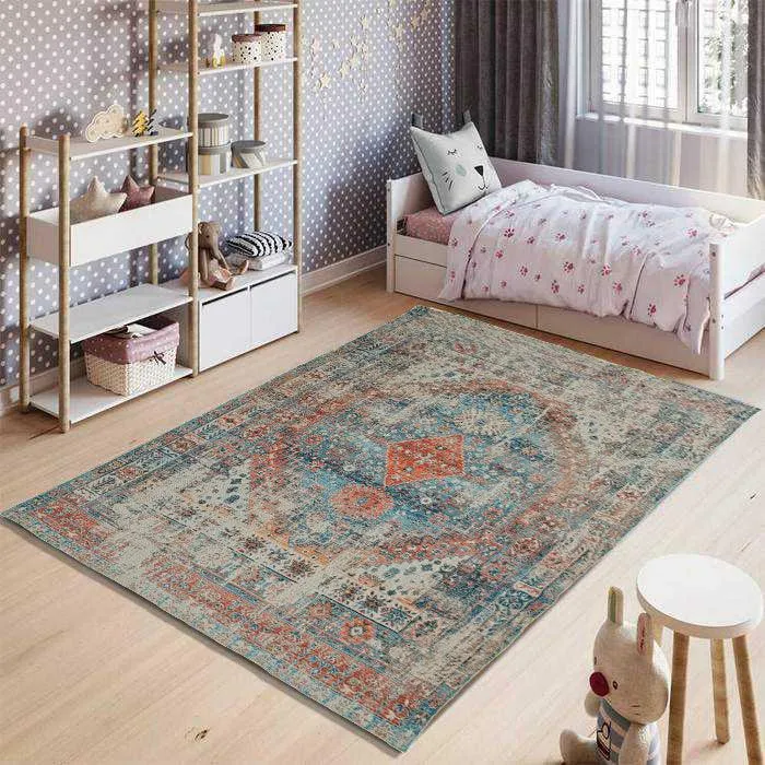 ALVIRA - PRINTED COTTON RUG