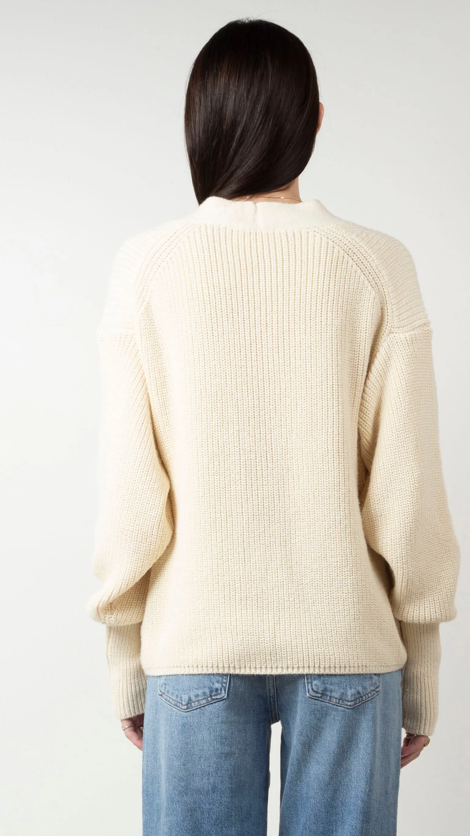 Asa Classic Cardigan - Ivory