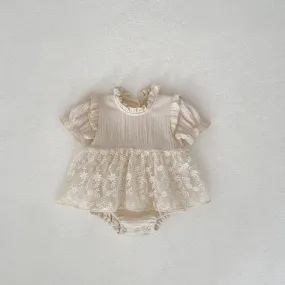 Baby Cotton Linen Romper