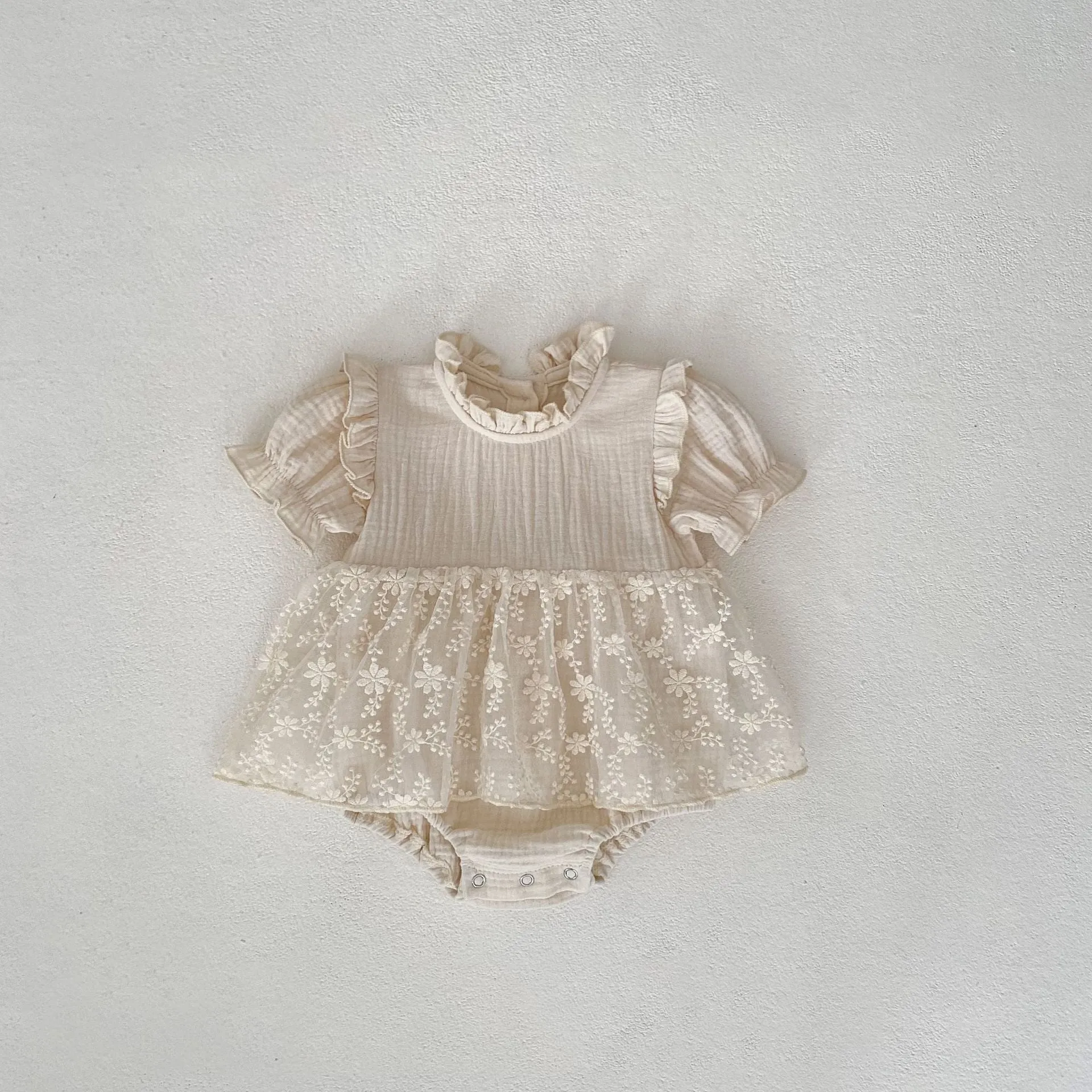 Baby Cotton Linen Romper