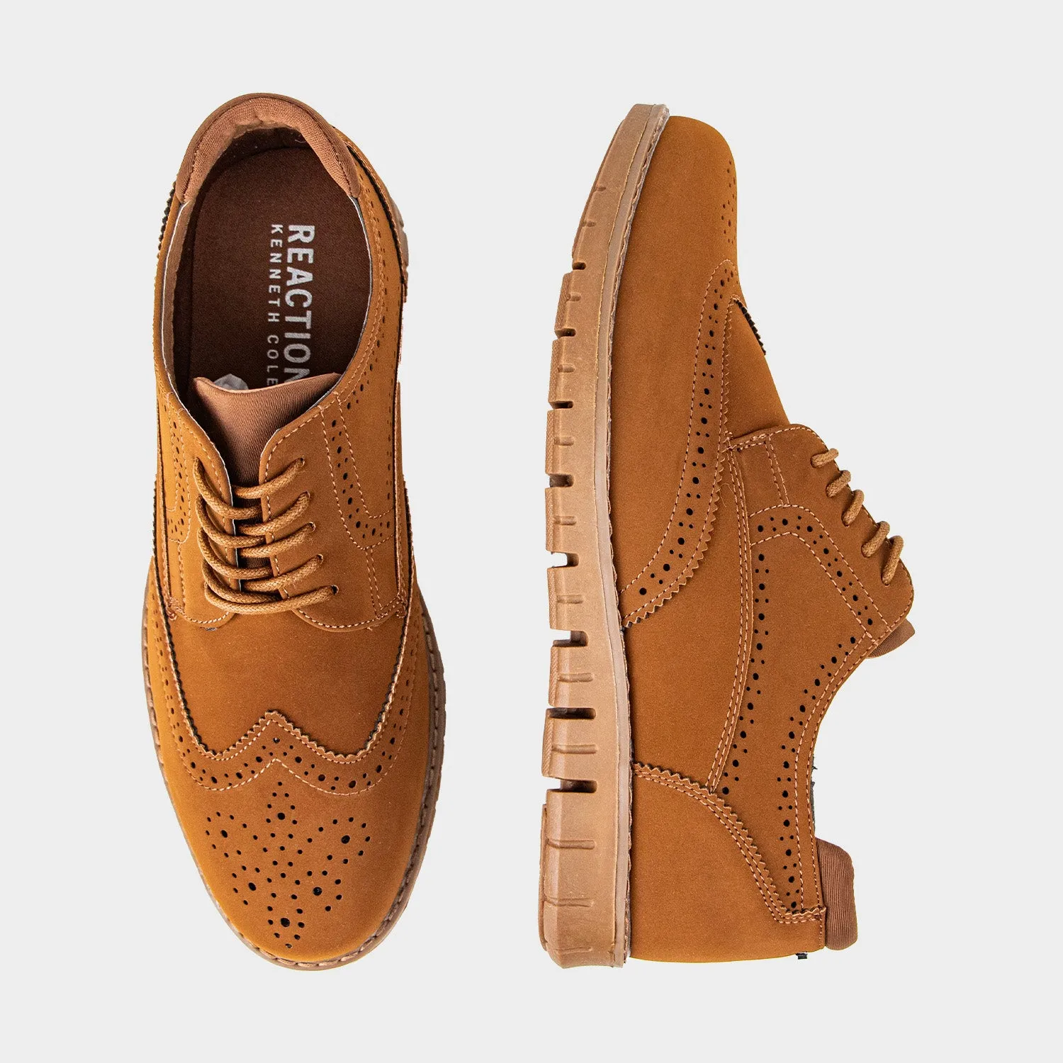 Bale Wingtip Lace Up Calzado Casual Para Hombre