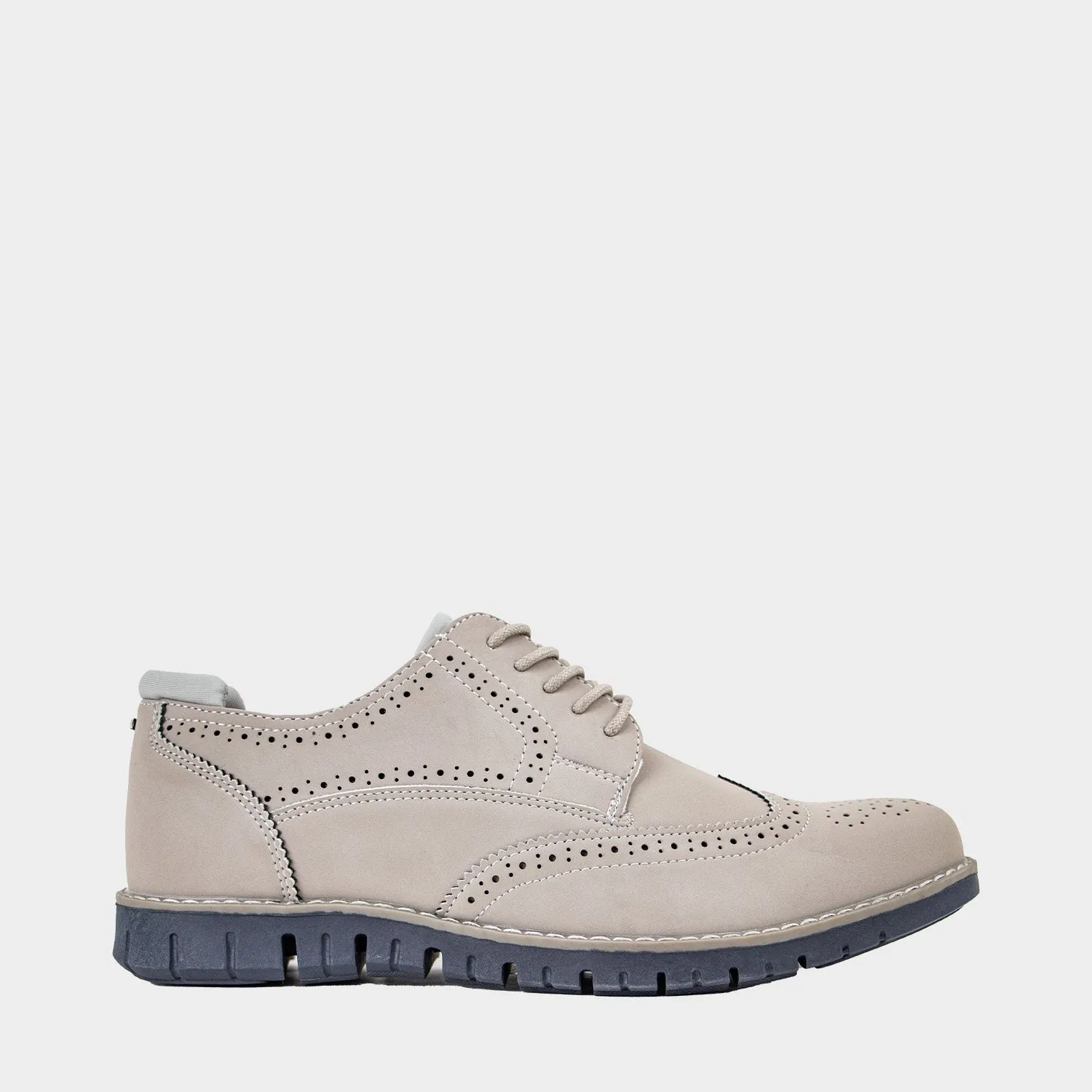 Bale Wingtip Lace Up Calzado Casual Para Hombre