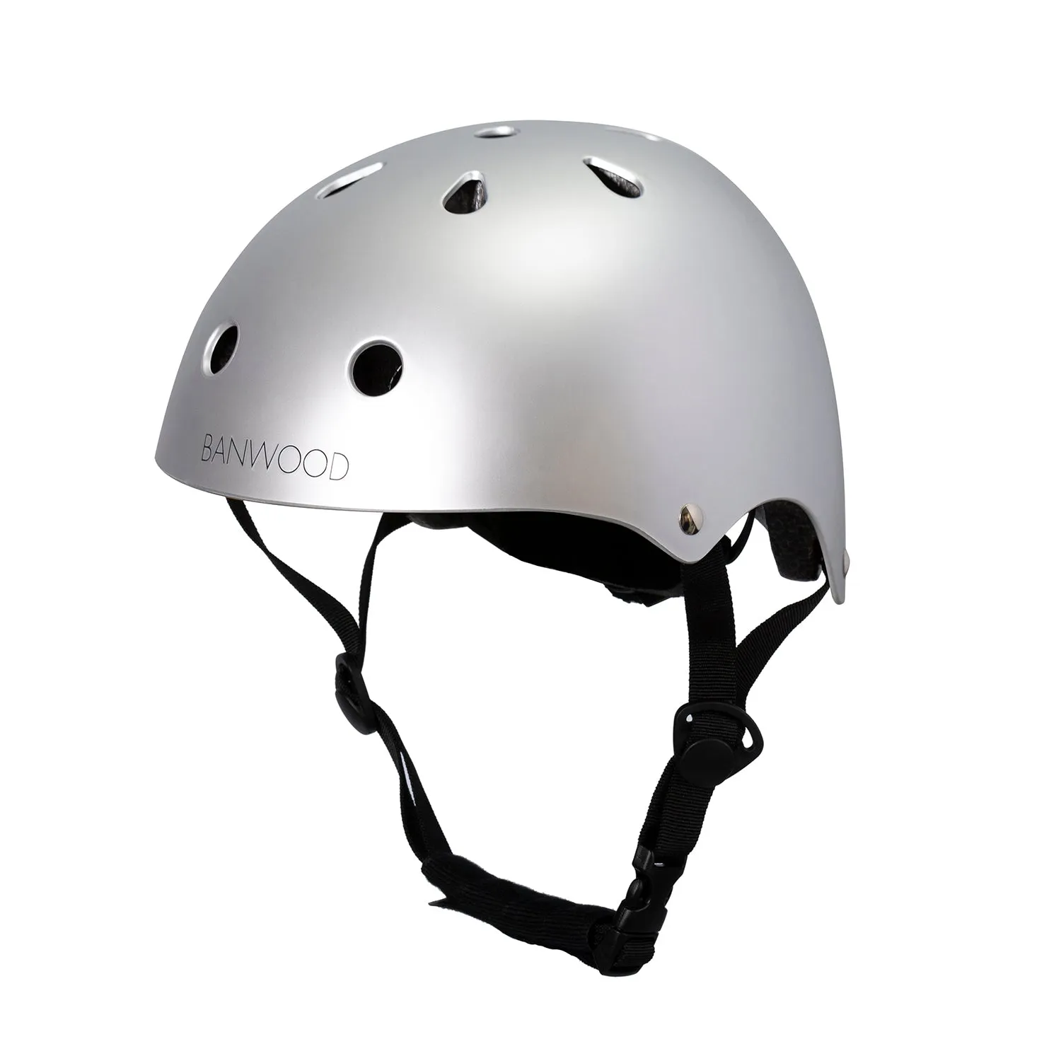 Banwood Classic Helmet - Chrome