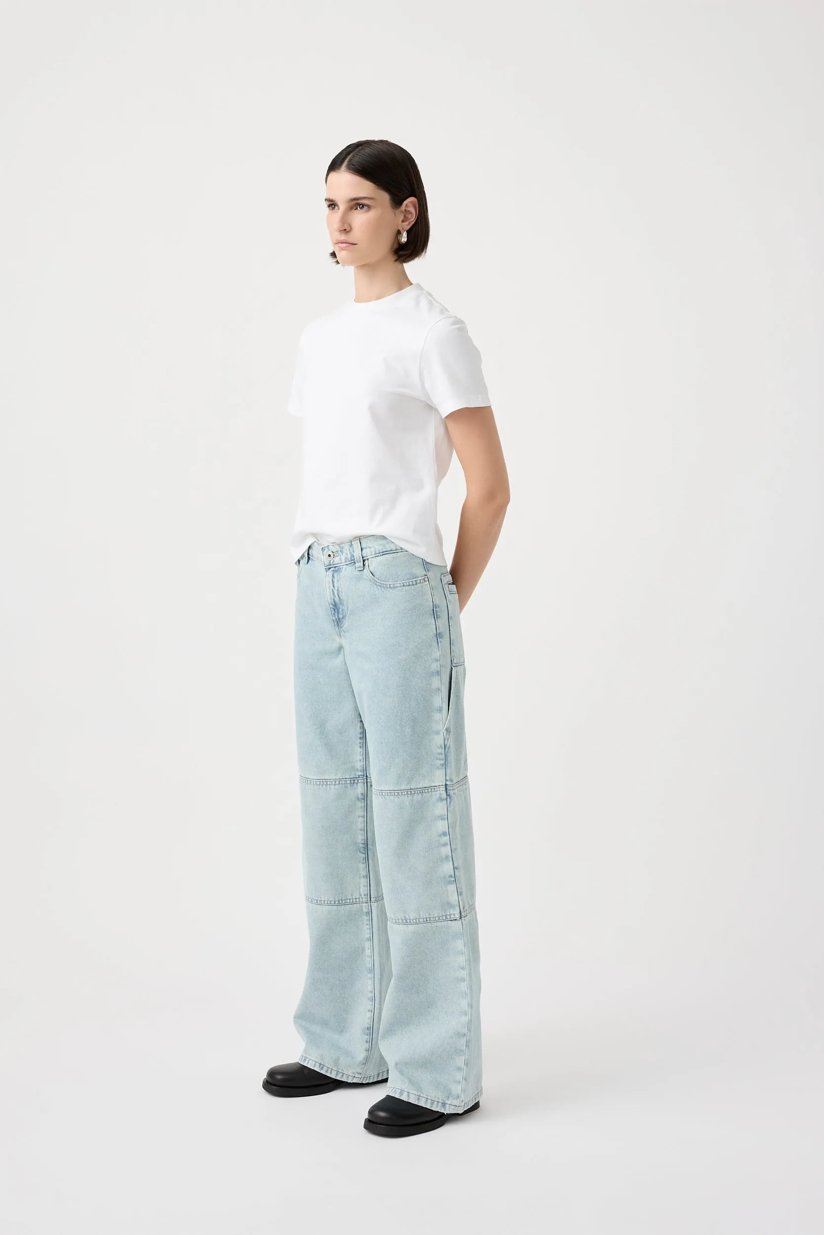 Bianca Mid Wide Leg Jean