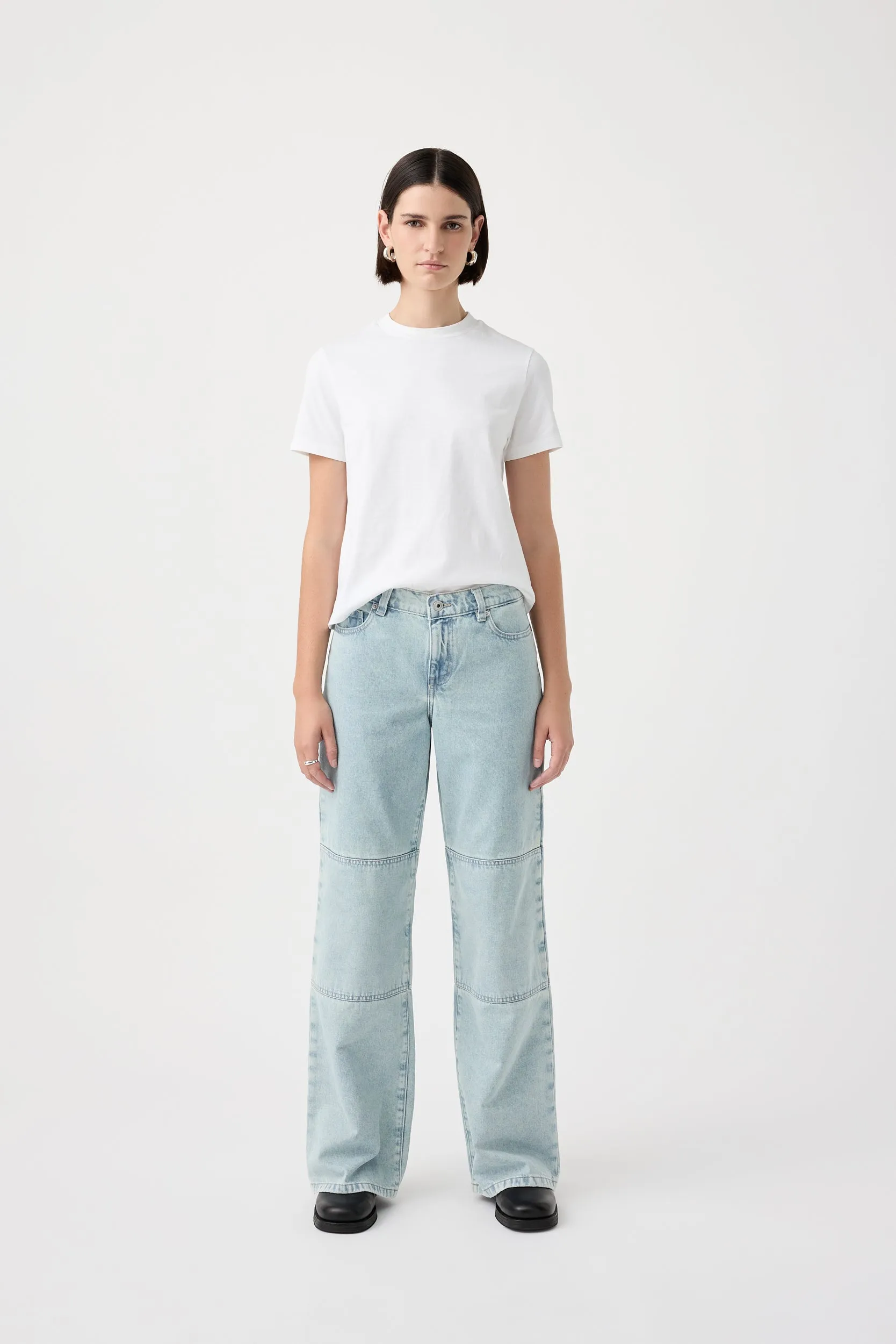 Bianca Mid Wide Leg Jean