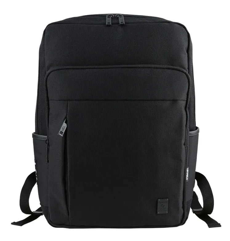 Black Casual Square School Backpacks Korean Unisex Fashion