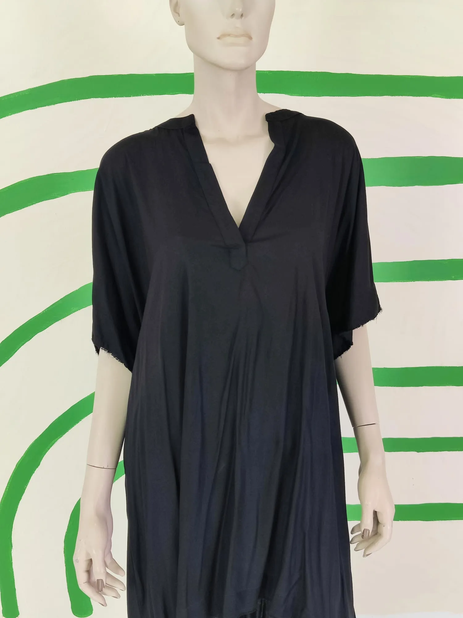 Black Cotton Coverup