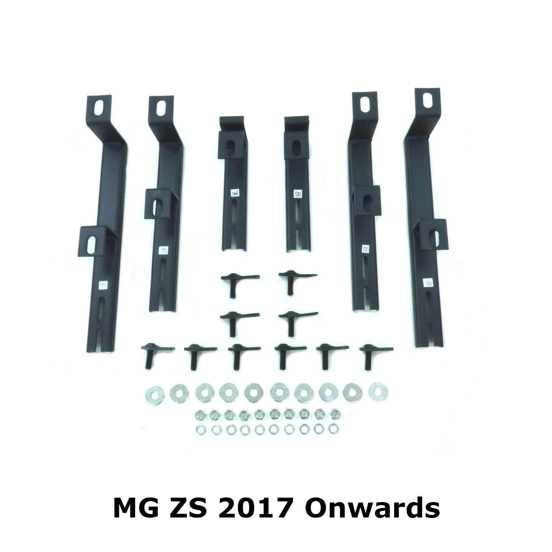 Black Raptor Side Steps Running Boards for MG ZS 2017 