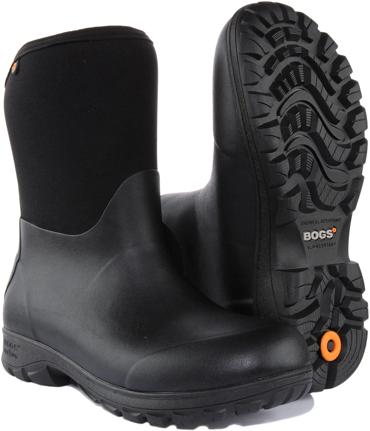 Bogs Sauvie Basin In Black For Men