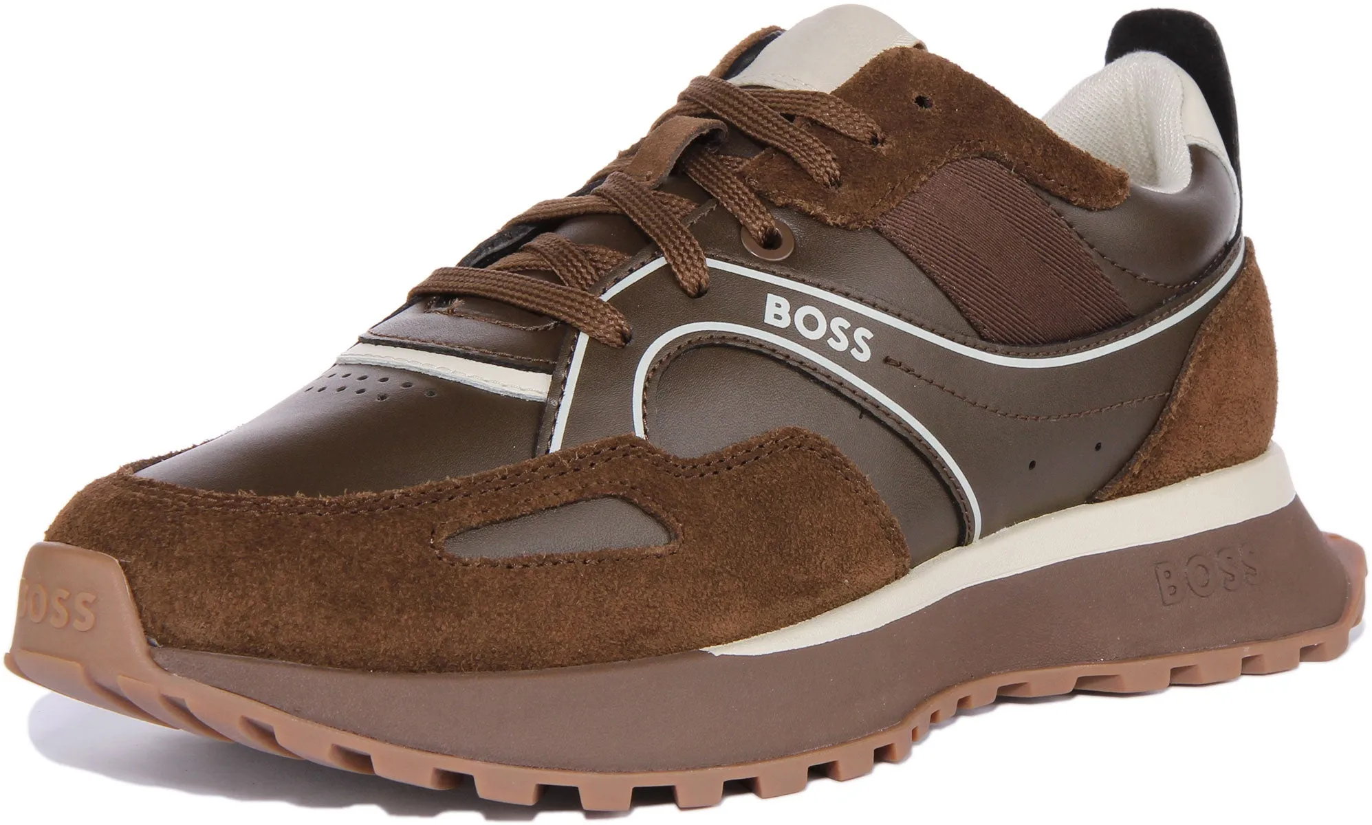 Boss Jonah Runner Itsd In Brown For Men