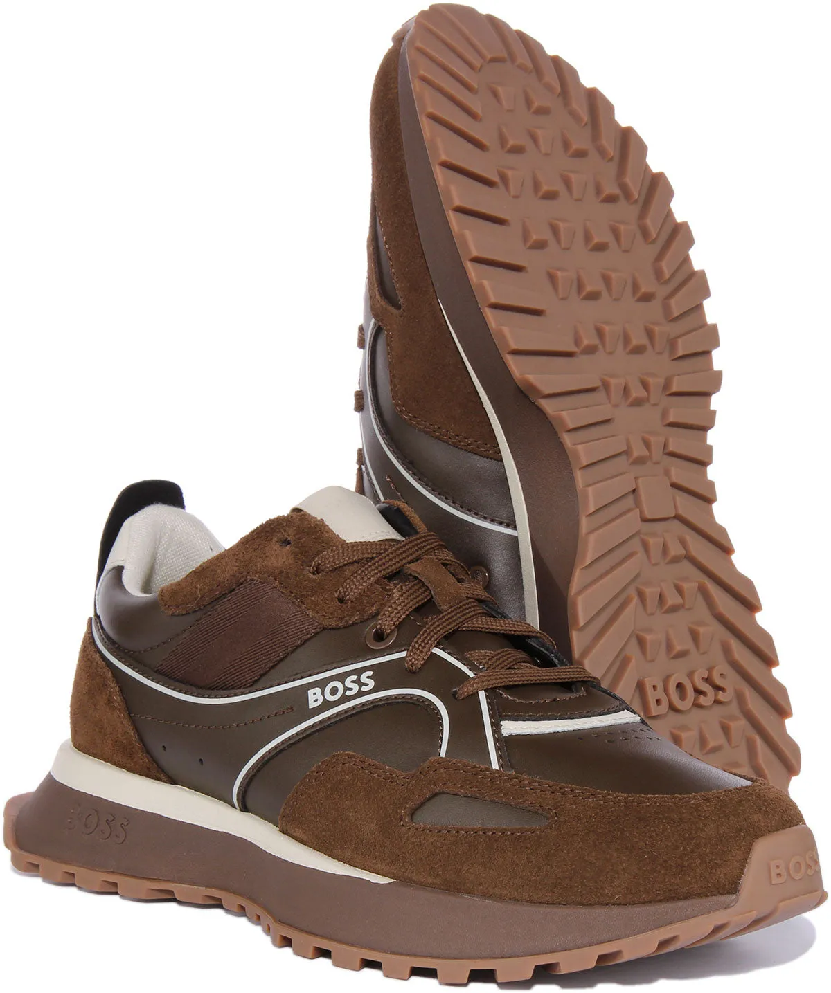 Boss Jonah Runner Itsd In Brown For Men