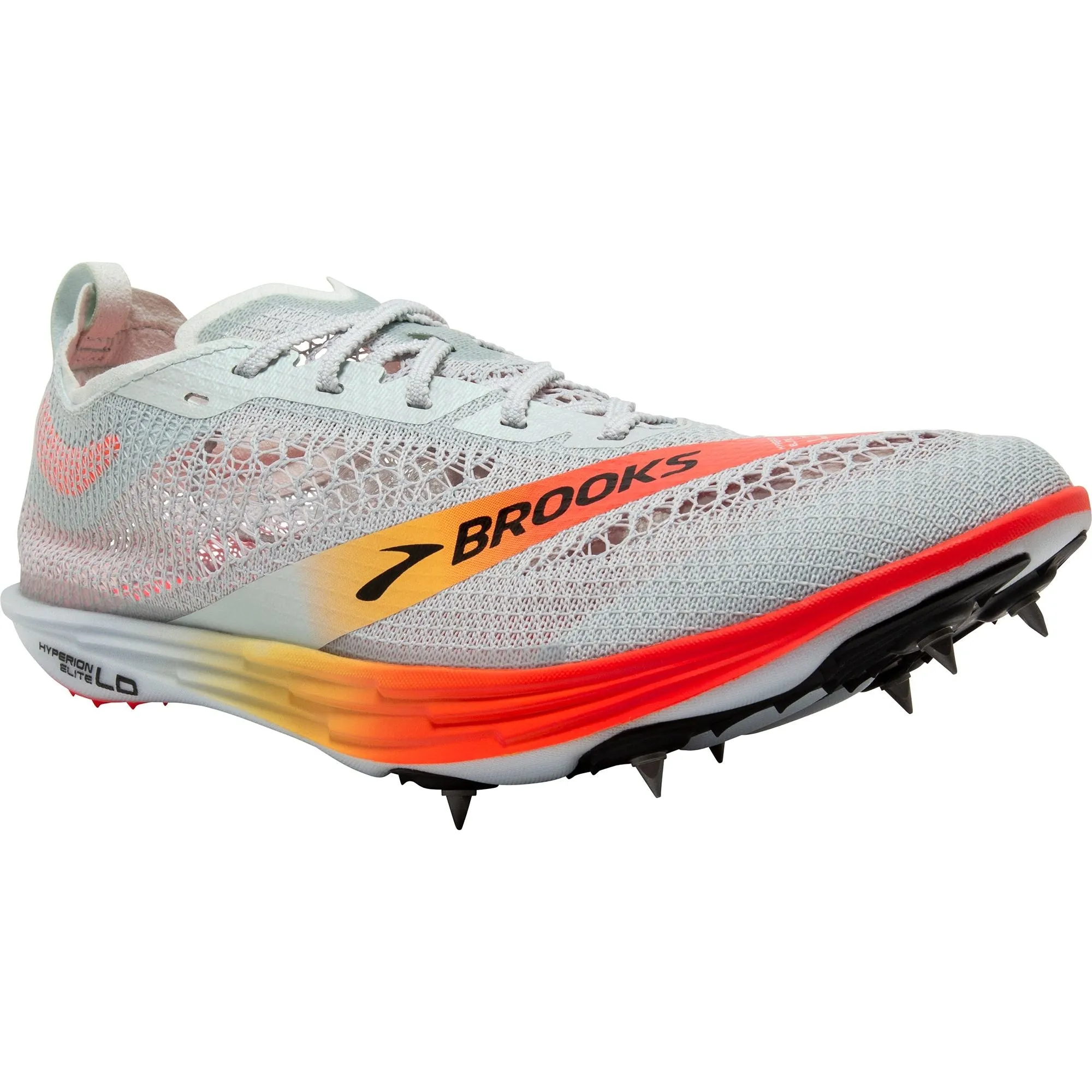 Brooks Hyperion Elite LD Running Spikes - Grey