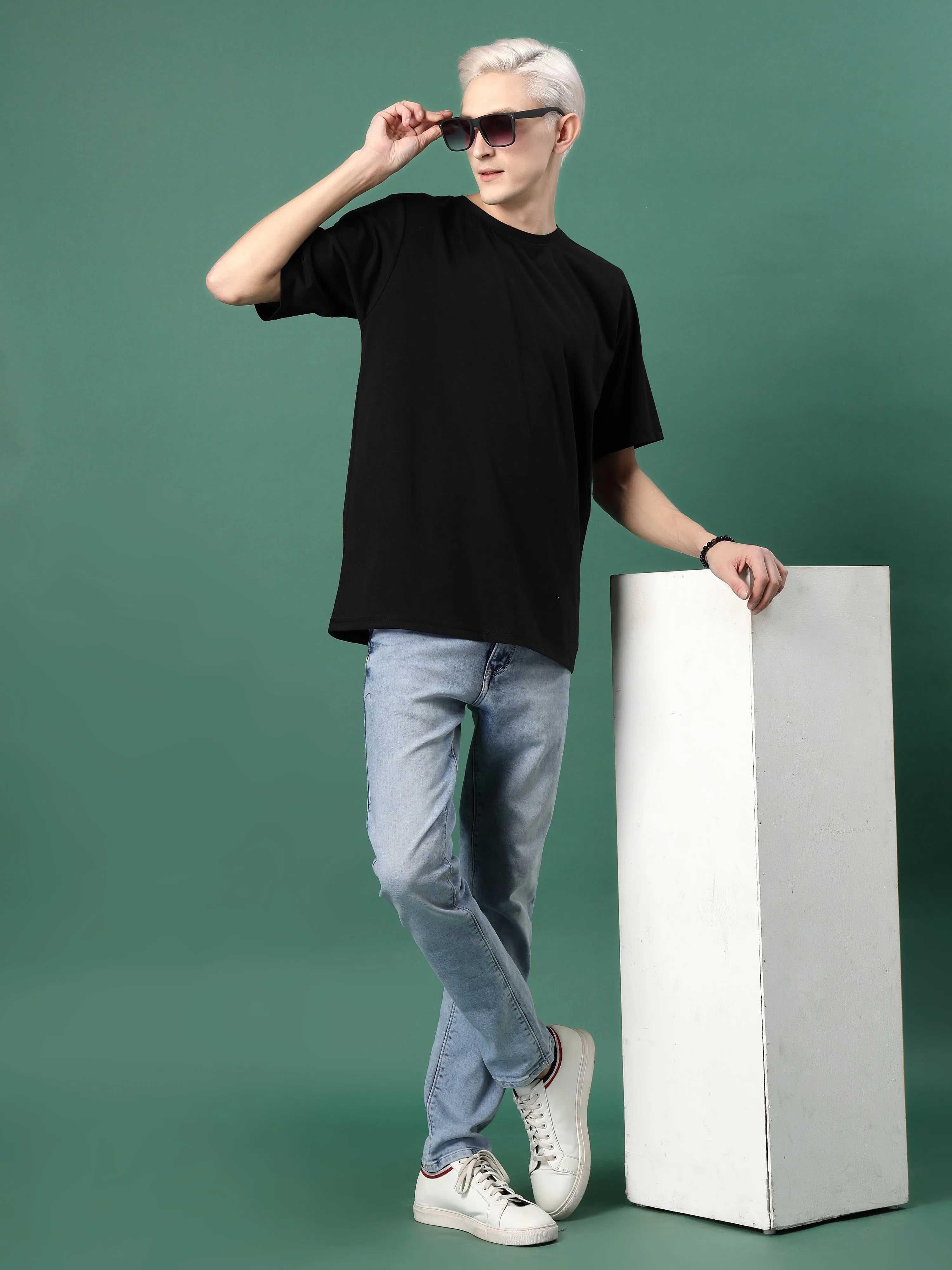 Casual Comfort Men's Oversized Cotton T-shirt