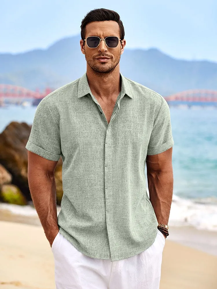 Casual Linen Skin-friendly Shirts (US Only)