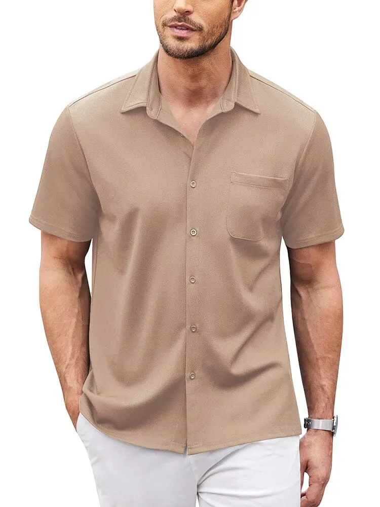 Casual Regular Fit Button Down Shirt (US Only)