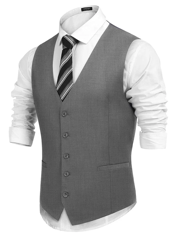 Casual Slim Fit Suit Vest (US Only)