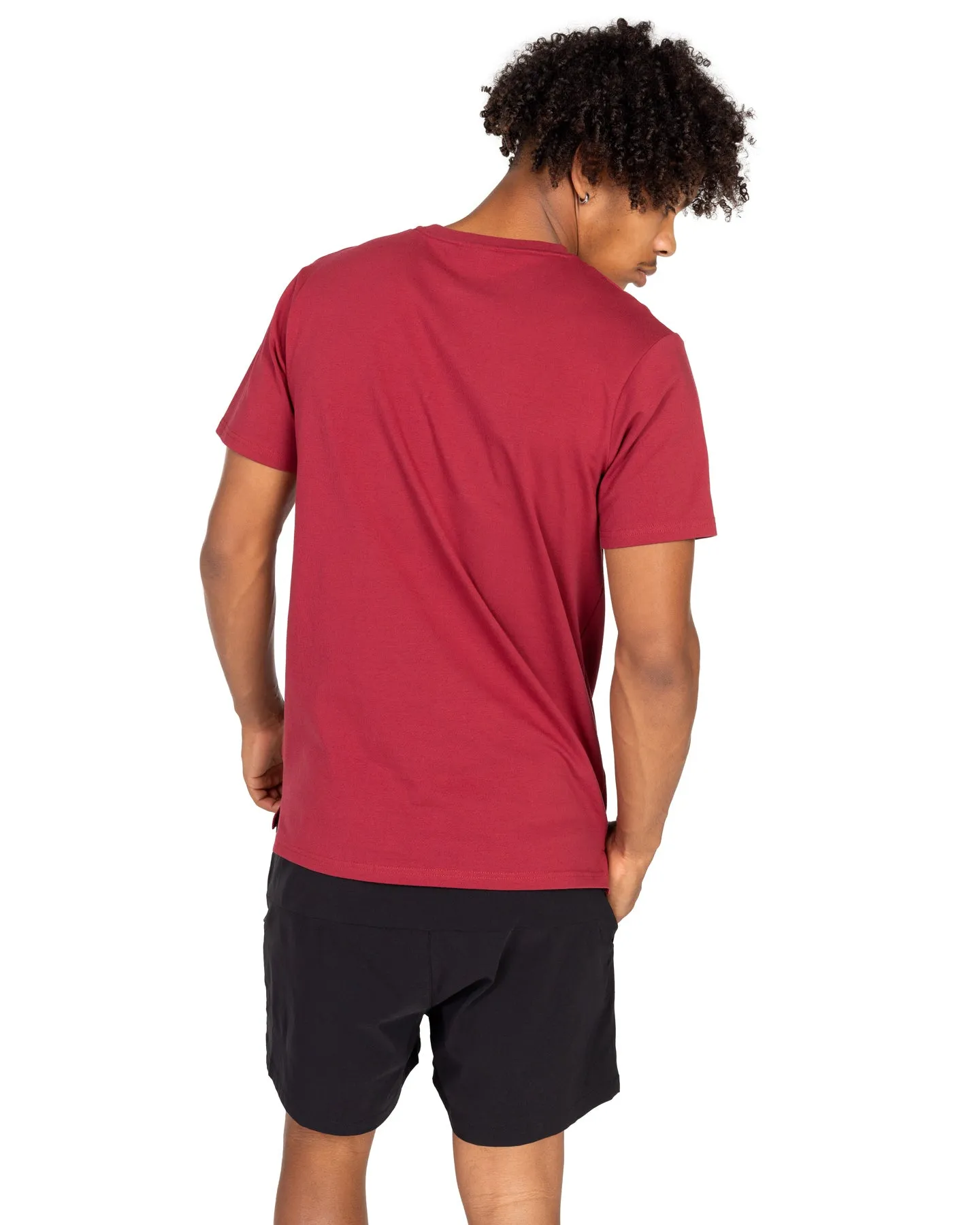 Classic Fitted Tee - Maroon