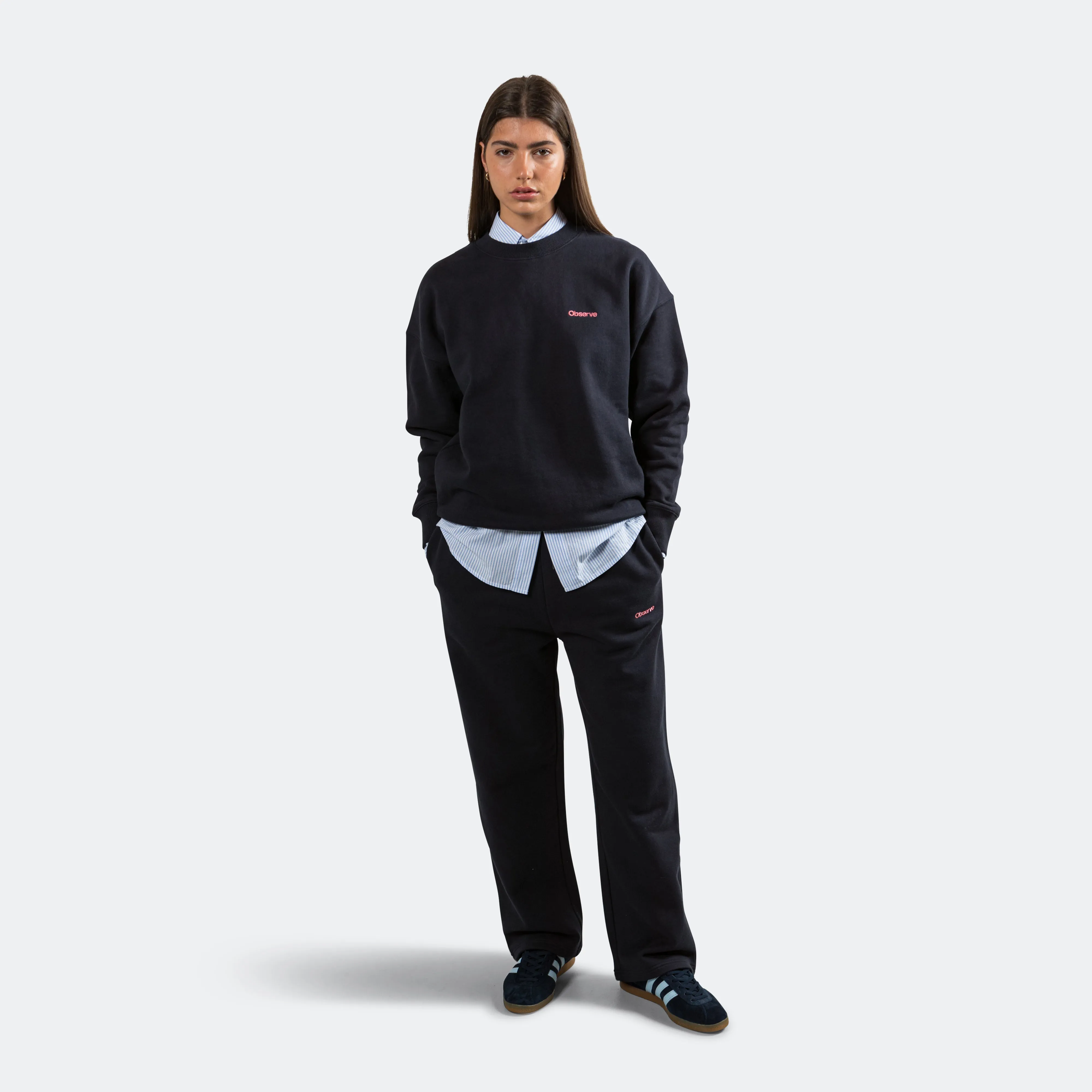 Classic Logo Sweatpant - Navy