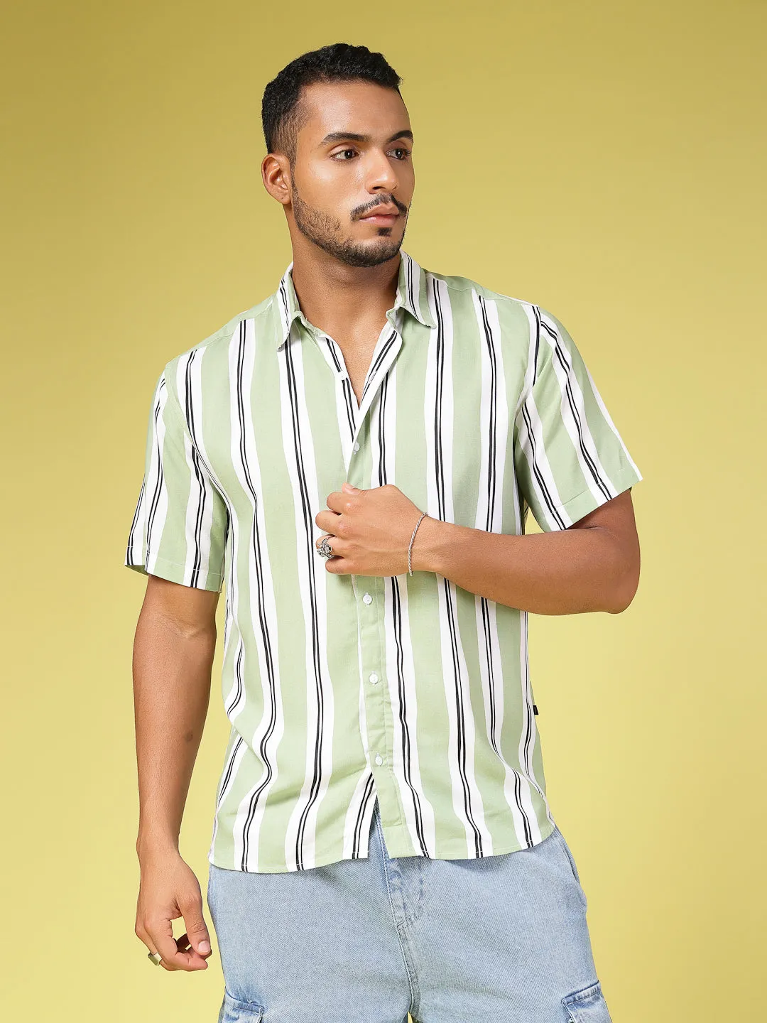 Classic Men's Stripes Shirt