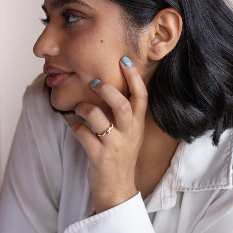 Classic Opal Inlay Ring