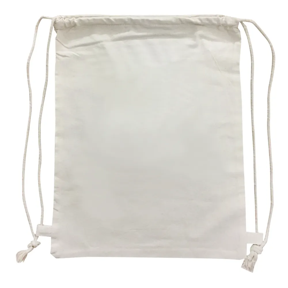 Cotton Canvas Drawstring Bag