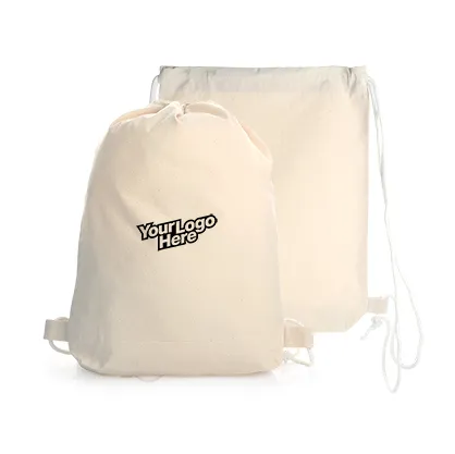 Cotton Canvas Drawstring Bag