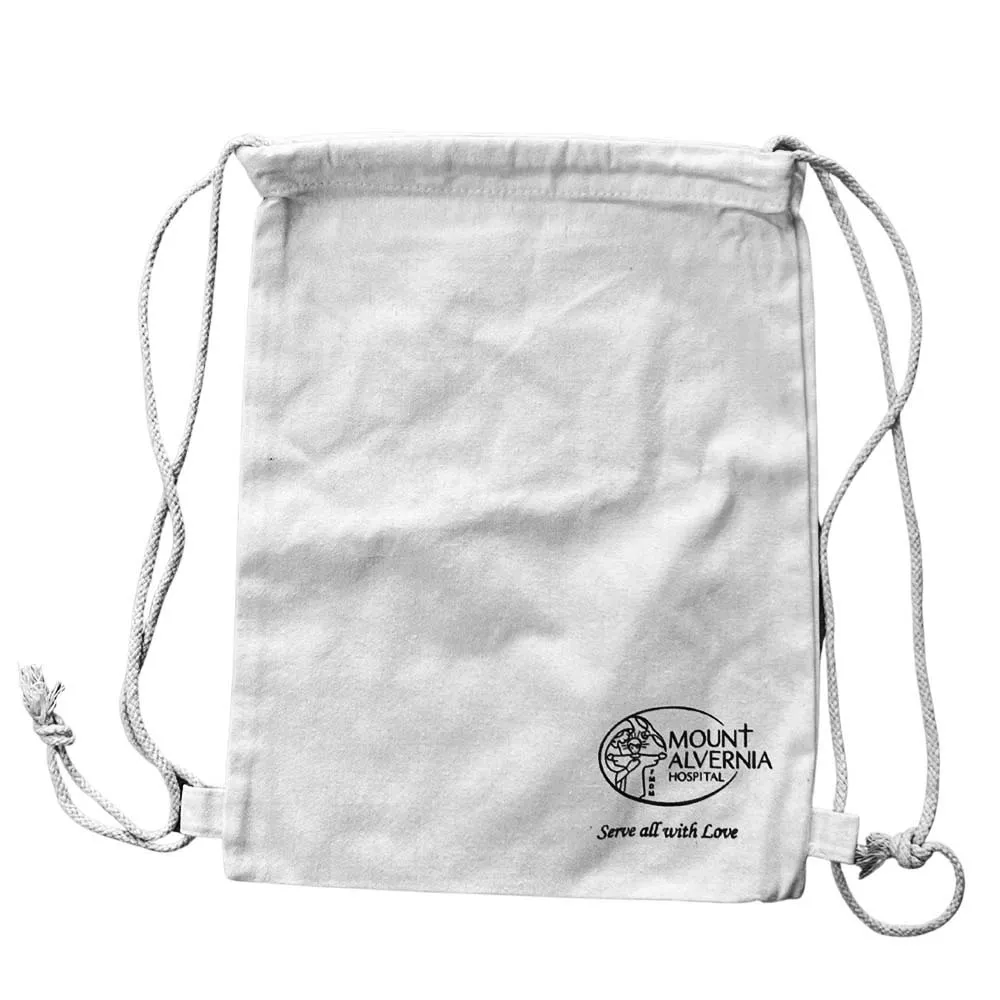 Cotton Canvas Drawstring Bag