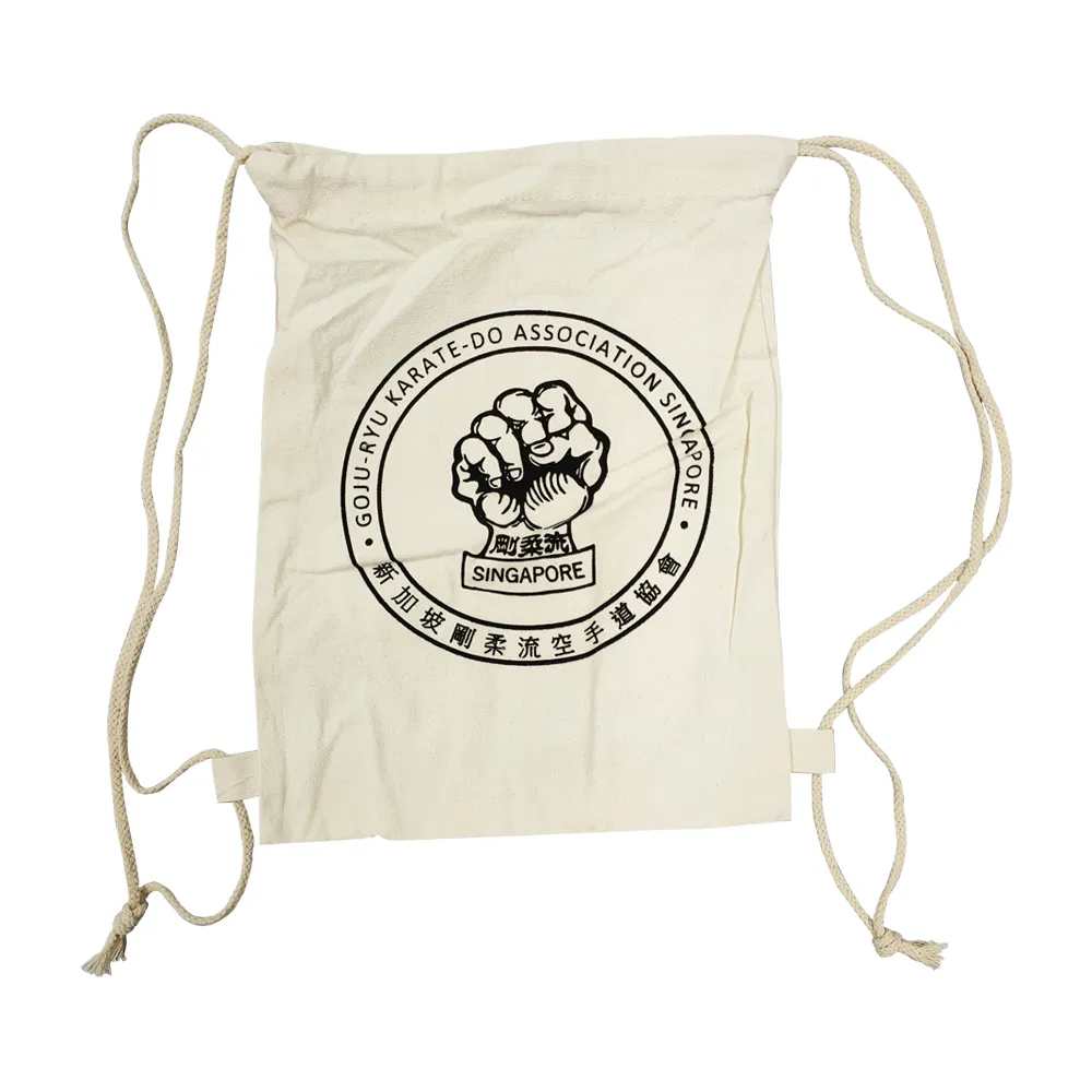 Cotton Canvas Drawstring Bag