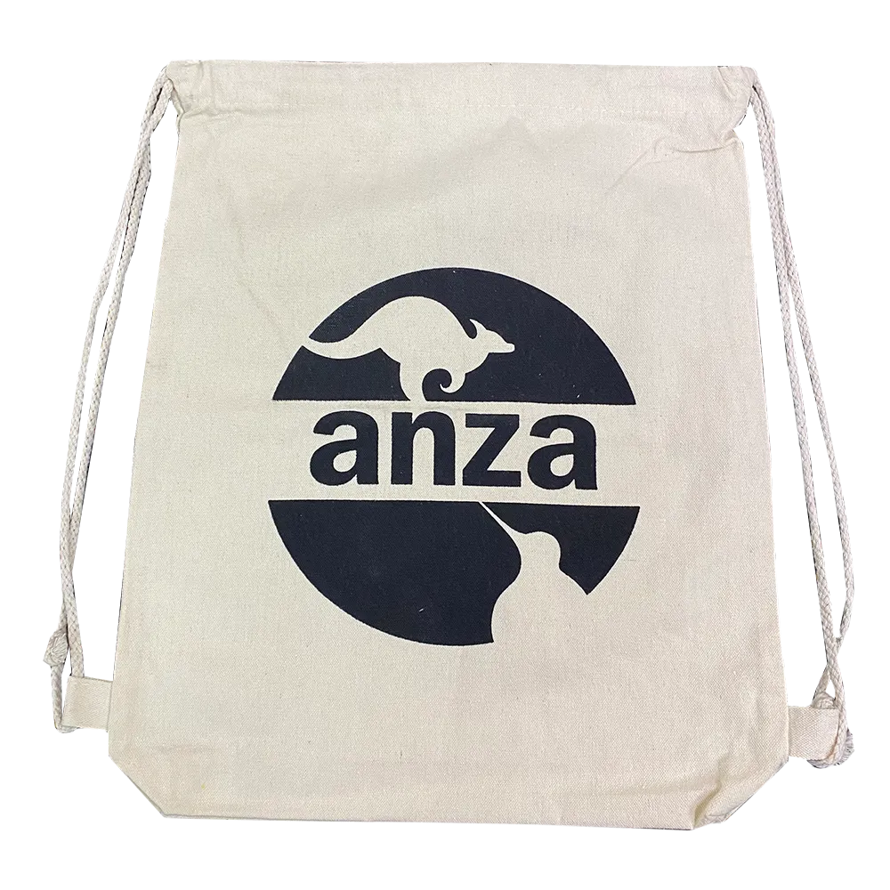 Cotton Canvas Drawstring Bag