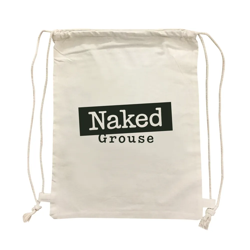 Cotton Canvas Drawstring Bag