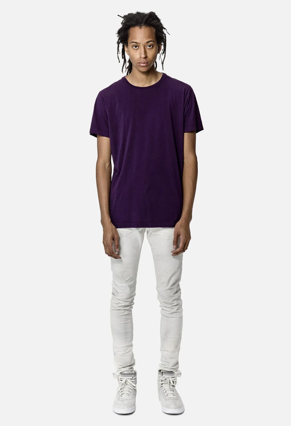 Cotton Classic Crew / Purple