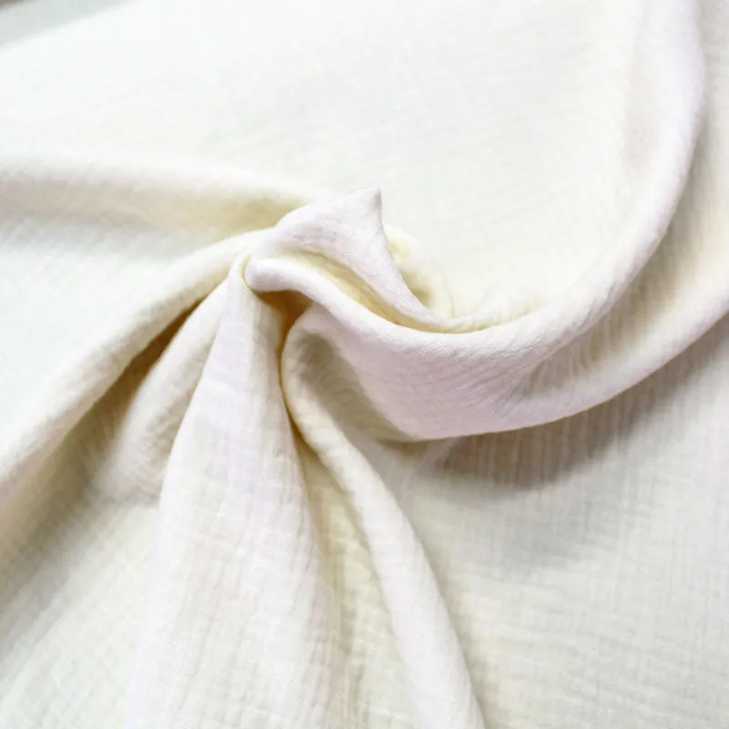 Cotton Double Gauze  - Cream