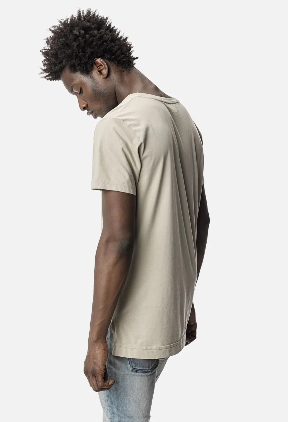 Cotton Mercer Tee / Mojave