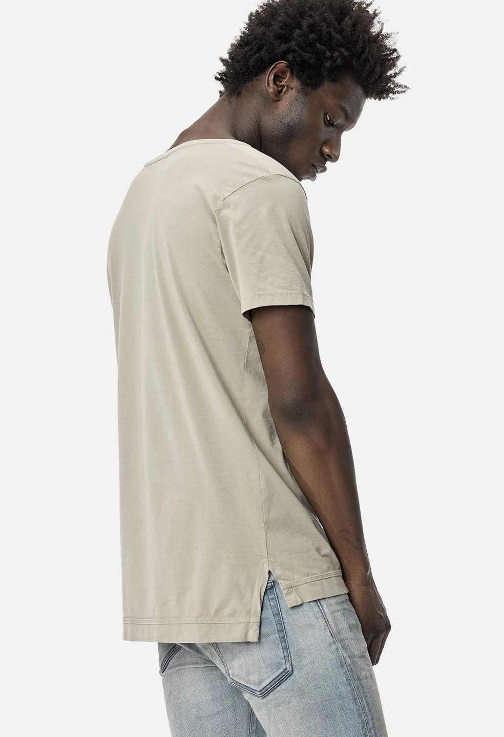 Cotton Mercer Tee / Mojave