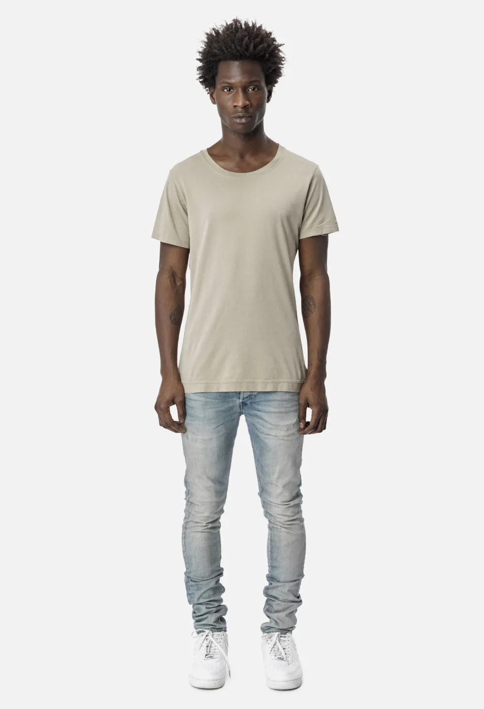 Cotton Mercer Tee / Mojave