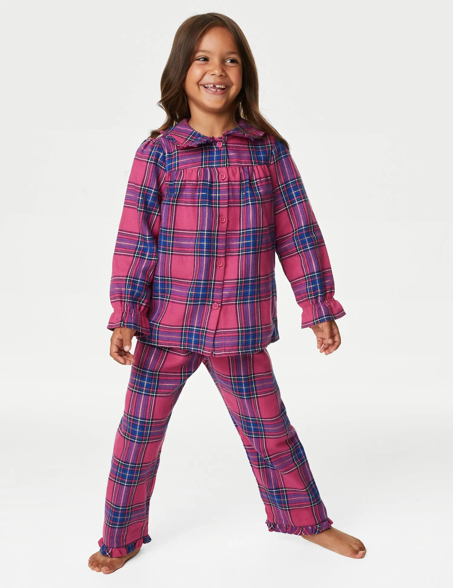 Cotton Rich Checked Pyjamas