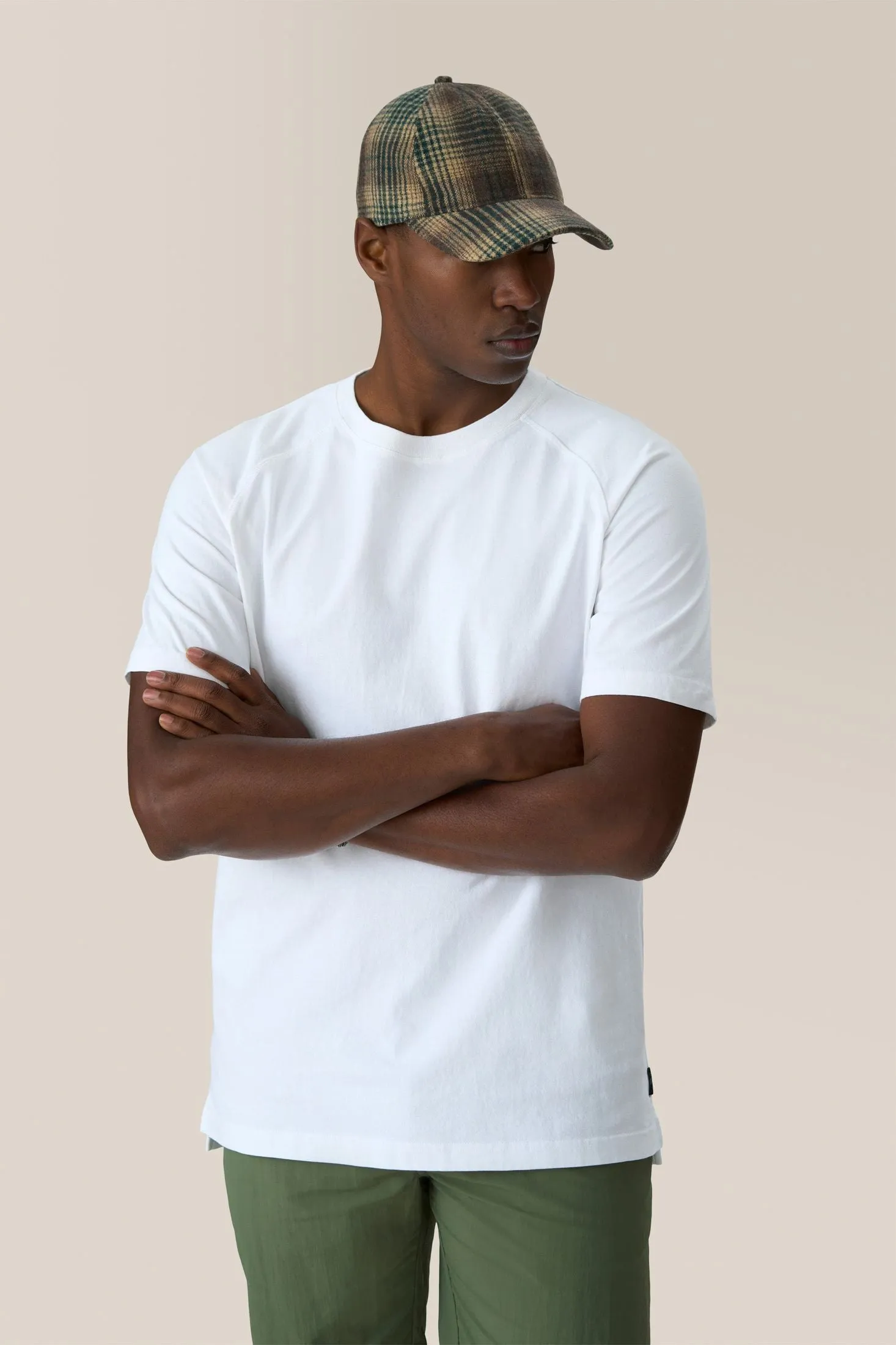 Crew Tee | Textured Cotton Jersey