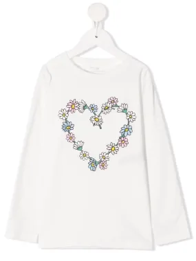 Daisy Heart Cotton Top