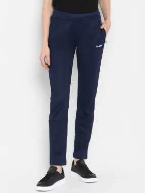 Detila Women Polyester Navy Blue Training Pant