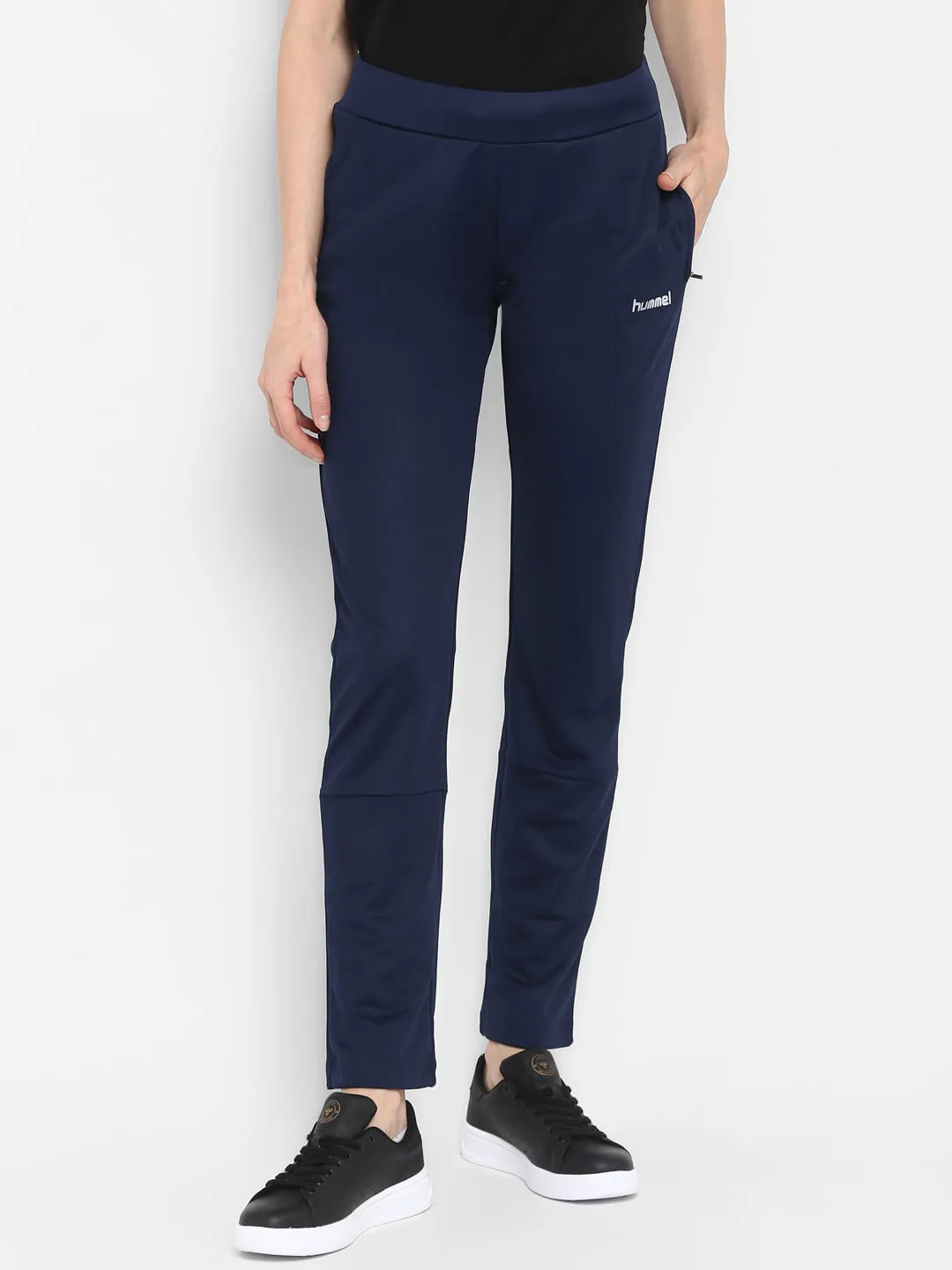 Detila Women Polyester Navy Blue Training Pant