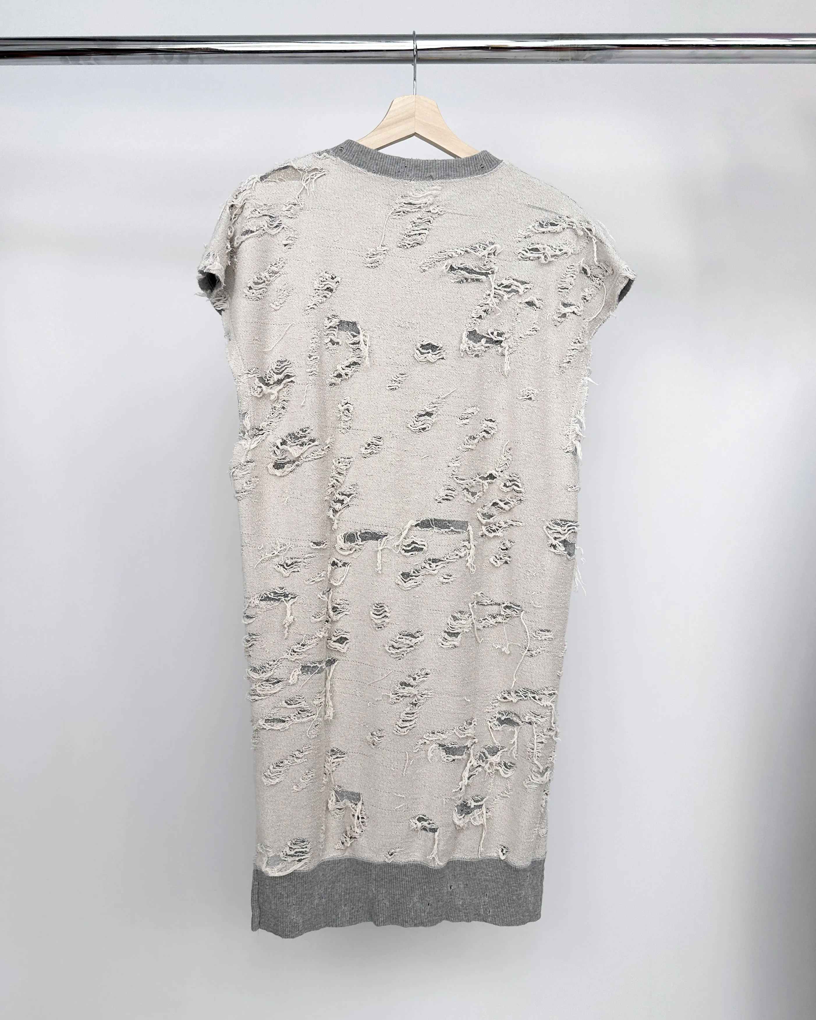 Diesel Sleeveless Distressed Dress 2000's