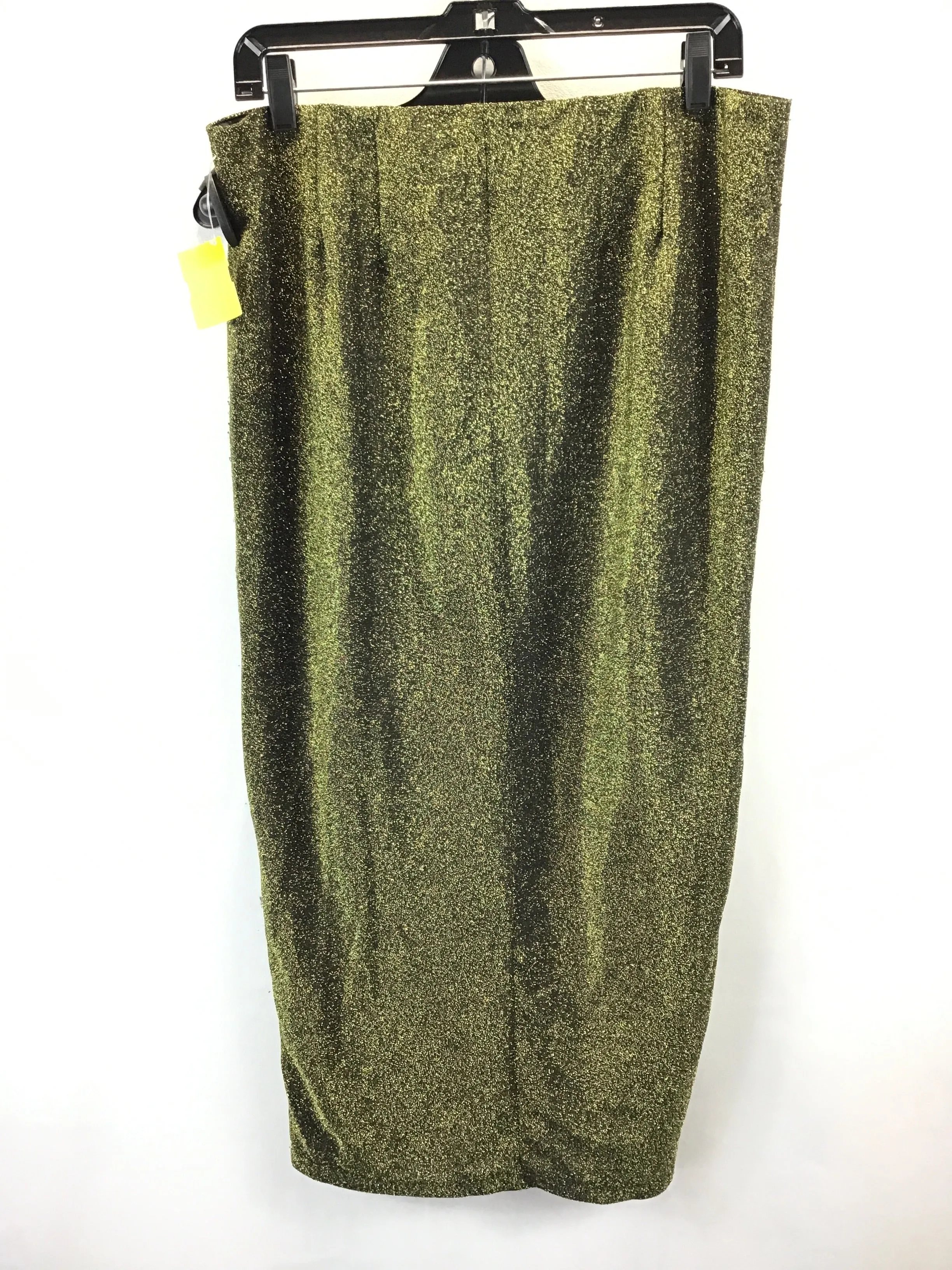 Dress Casual Midi By Eloquii In Gold, Size: Xl