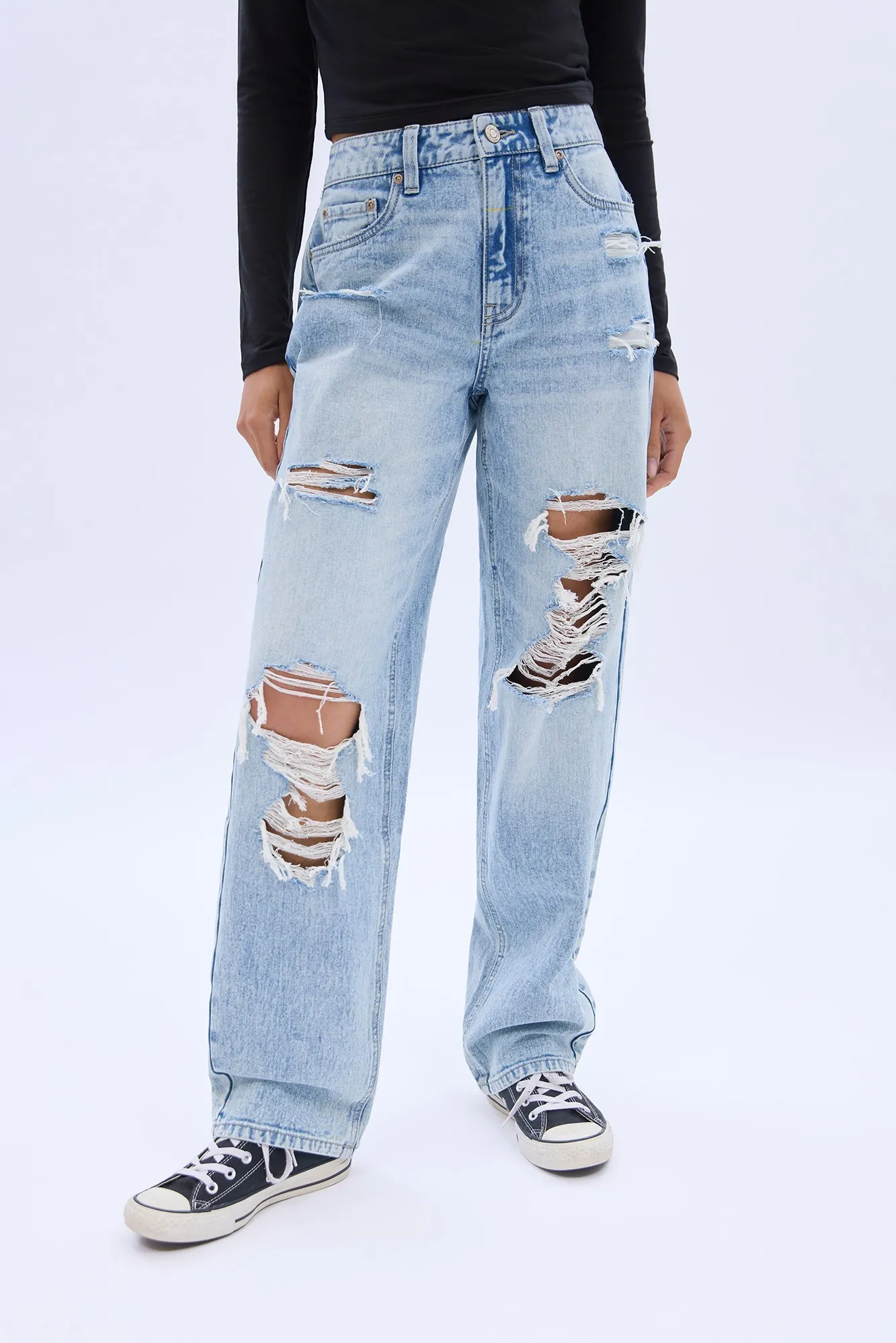 High Rise Baggy Jean