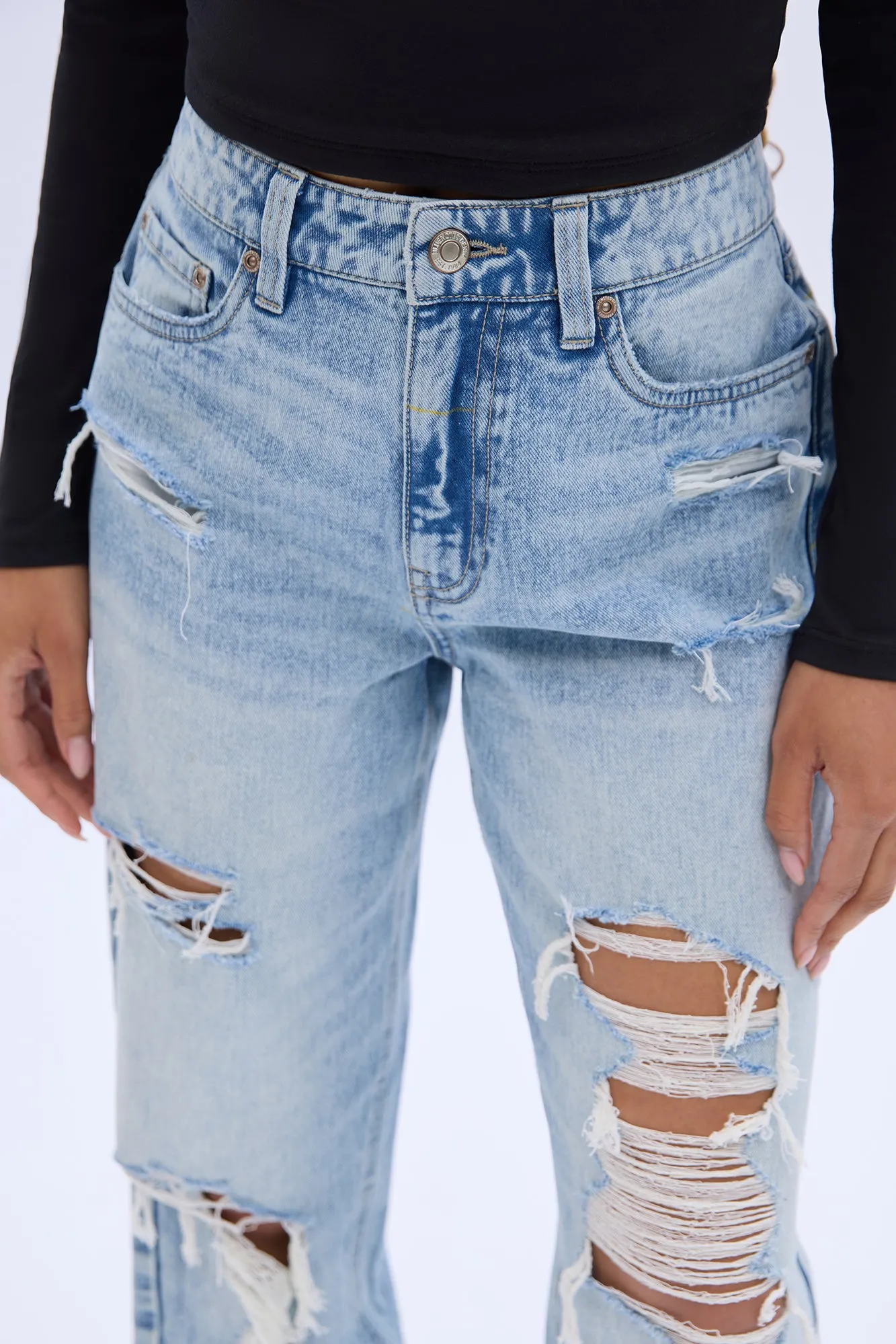 High Rise Baggy Jean