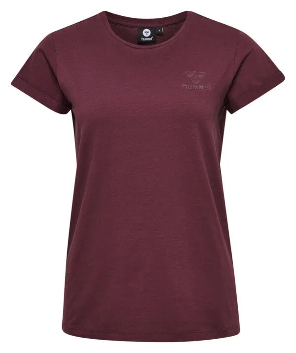 Isobella Women Cotton Red T-Shirt